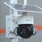 Load image into Gallery viewer, InoCam Solar Dome - Caméra de surveillance extérieure WIFI solaire - INOMEGA
